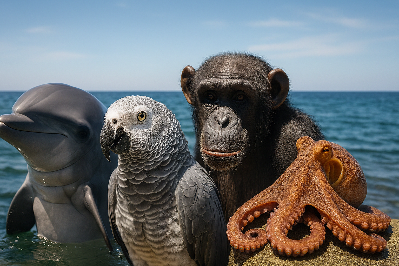 Los animales más inteligentes del mundo: del delfín al pulpo