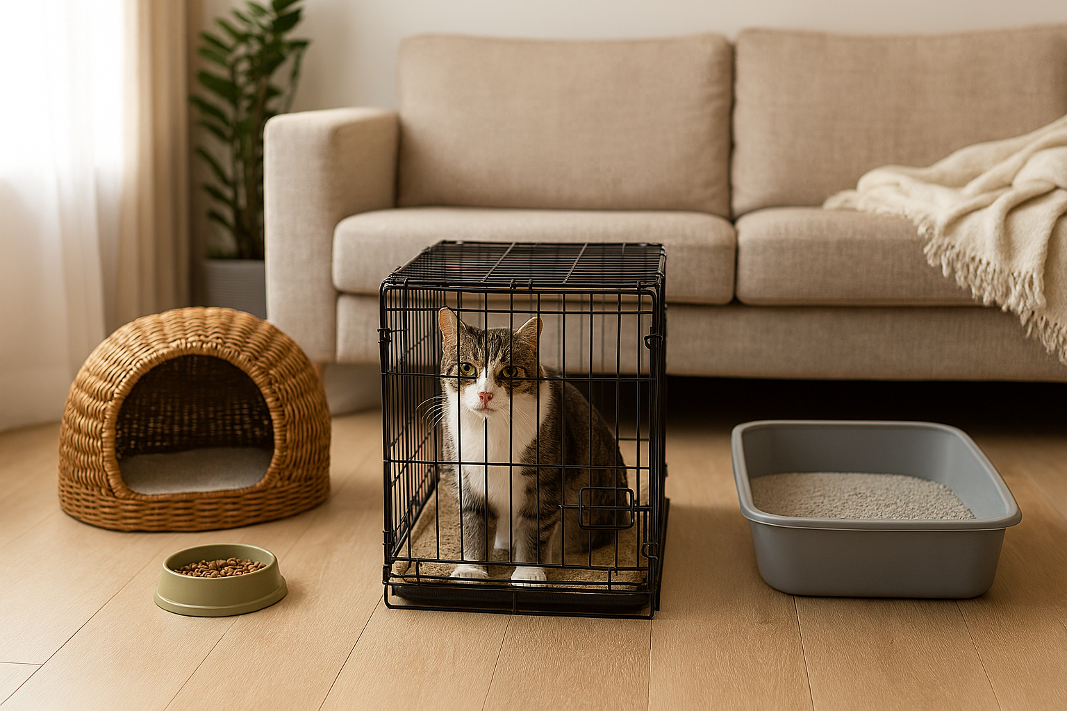 Cómo preparar tu casa para la llegada de un gato